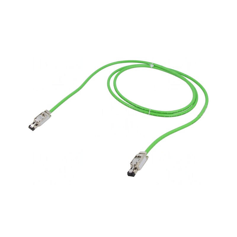 Cabl Patch Cord S/FTP 5e PVC Verde 3m RJ45 | Electronic-mag.ro | Componente Electronice