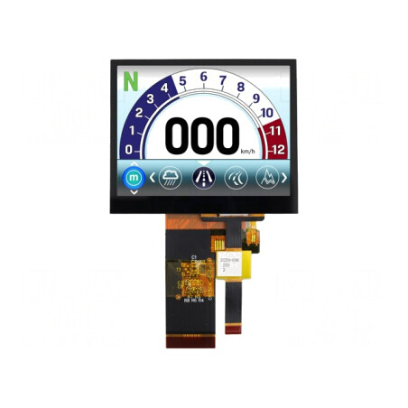 Ecran TFT 3,5 inch LED 640x480 RGB | Electronic-mag.ro | Componente Electronice