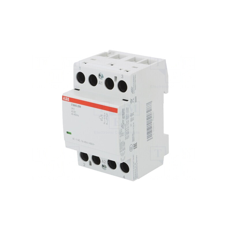 Contactor 2-Poli 40A 24V NO | Electronic-mag.ro | Componente Electronice