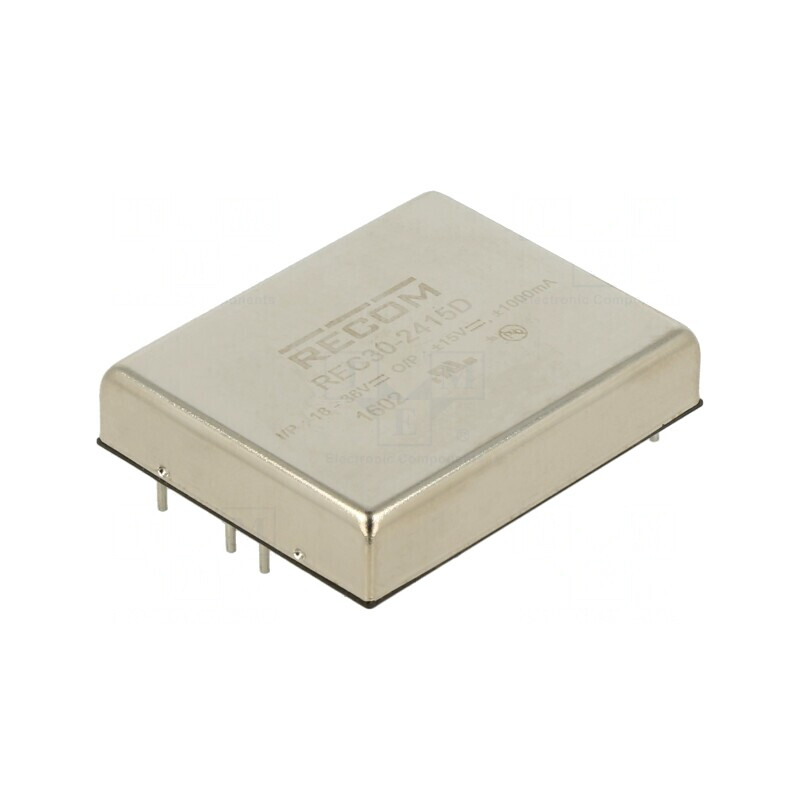 Convertor DC/DC 30W 18-36V la 15V/-15V | Electronic-mag.ro | Componente Electronice