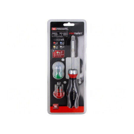 Kit Șurubelniță cu Piedică 15 Piese | Electronic-mag.ro | Componente Electronice