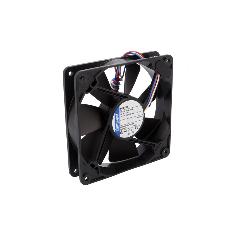 Ventilator axial DC 24V 119x119x25mm 55dBA cu bilă | Electronic-mag.ro | Componente Electronice