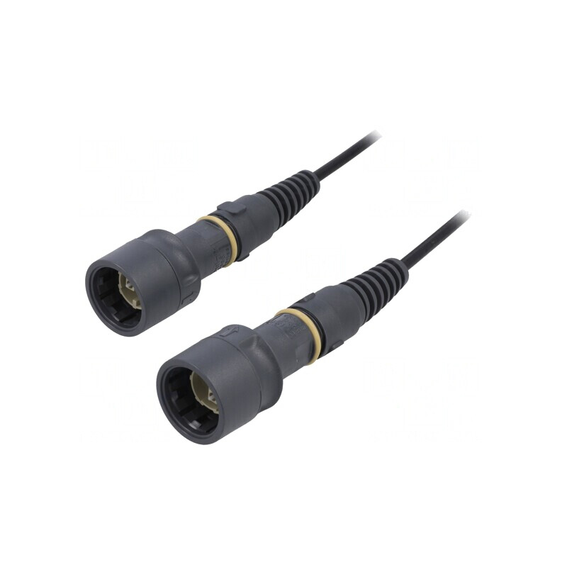 Patch Cord Fibră Optică Duplex Multimod Tip Baionetă | Electronic-mag.ro | Componente Electronice