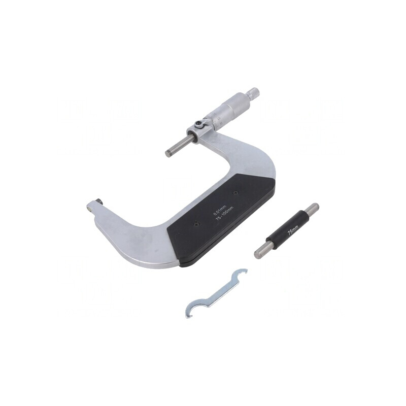 Micrometru Interval 75-100mm | Electronic-mag.ro | Componente Electronice