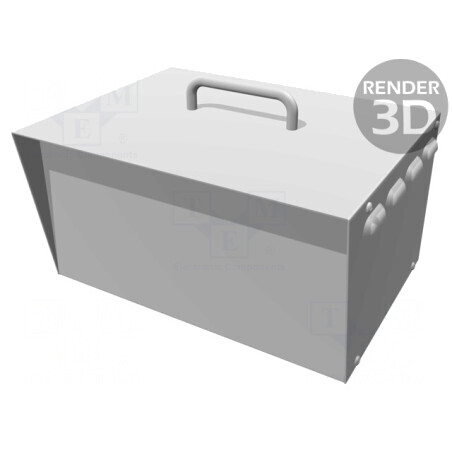 Carcasă Ventilată din Oțel 518x298x245 mm | Electronic-mag.ro | Componente Electronice