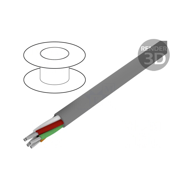 Cablu Alpha Essential 5x20AWG neecranat 30,5m | Electronic-mag.ro | Componente Electronice