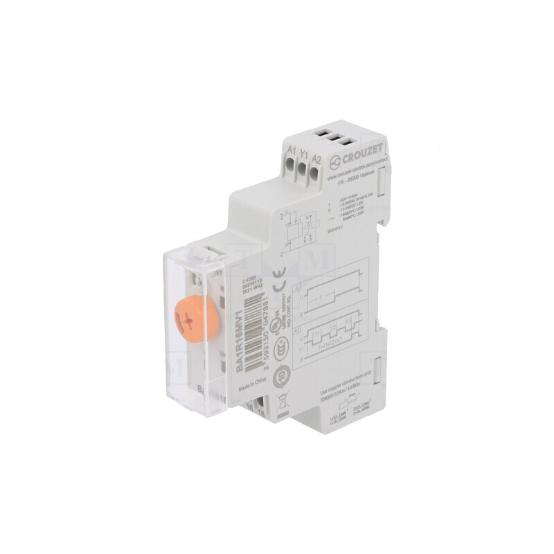 Timer SPDT 0.5s-10zile 250VAC/16A 12-240VAC/DC | Electronic-mag.ro | Componente Electronice