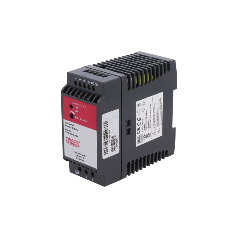 Pulsatoriu Alimentator pentru Șină DIN 55W 24VDC 2,3A | Electronic-mag.ro | Componente Electronice