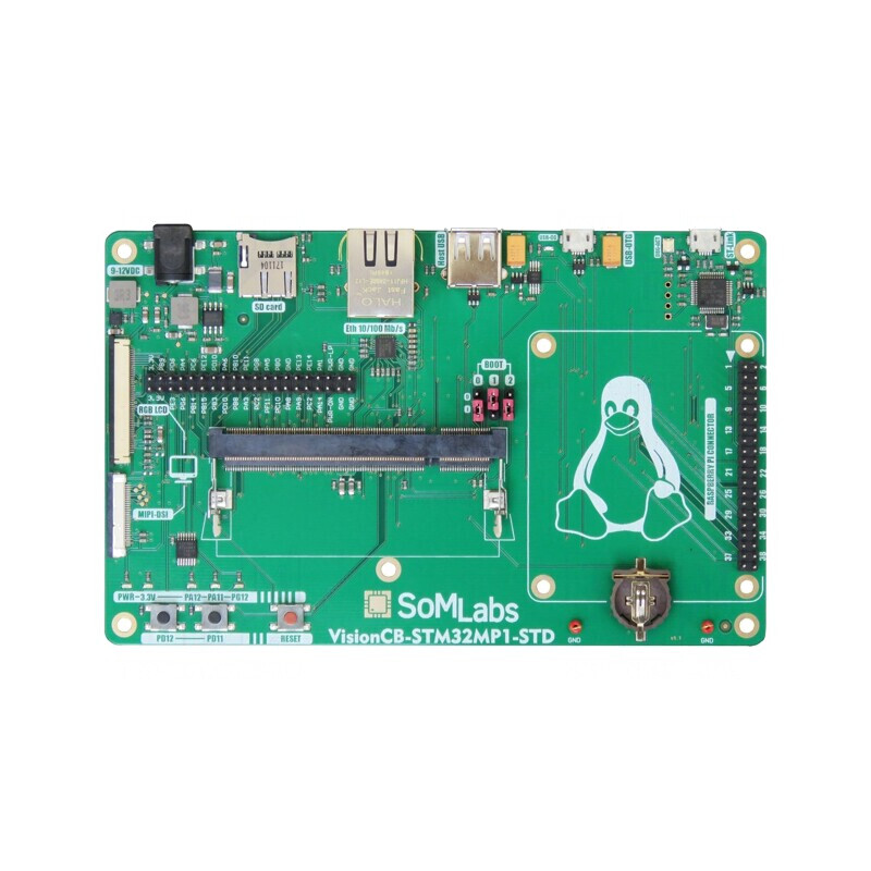 Kit de Dezvoltare ARM NXP VisionSOM 9-12V DC 0-70°C 160x100x17mm | Electronic-mag.ro | Componente Electronice