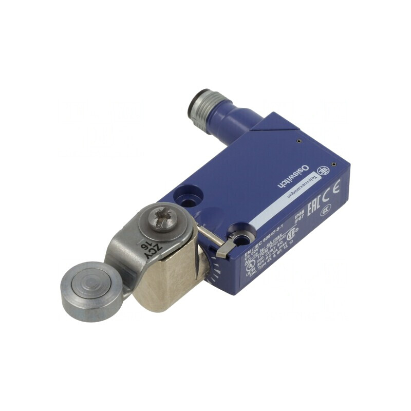 Limitator cursă manetă R 34,4mm, rolă metalică Ø16mm NO NC | Electronic-mag.ro | Componente Electronice
