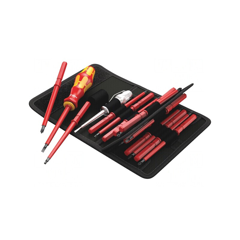 Kit șurubelnițe izolate 1000V WERA Kraftform Kompakt VDE | Electronic-mag.ro | Componente Electronice