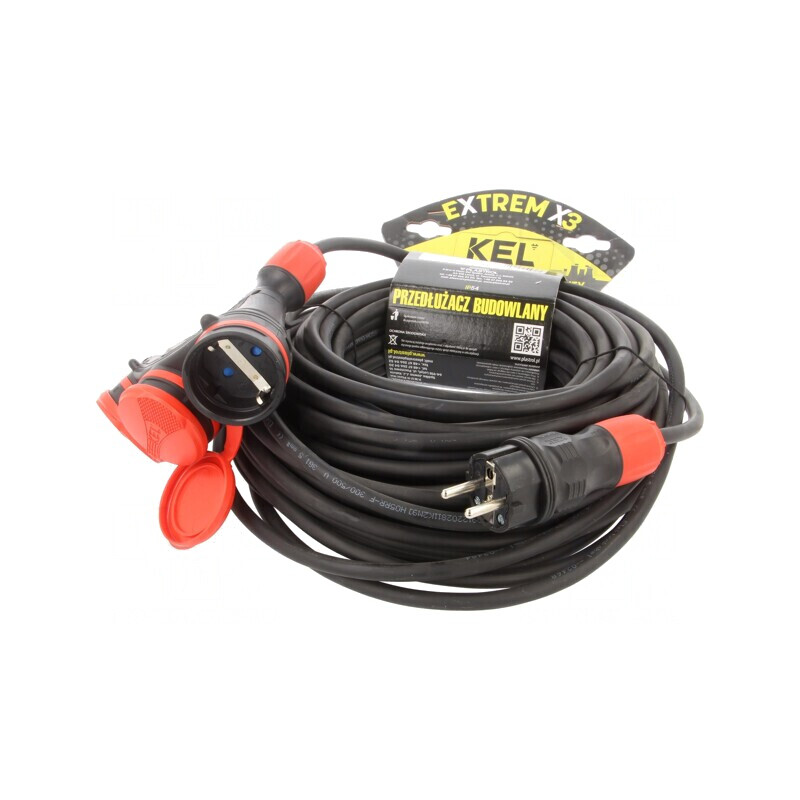 Prelungitor Alimentare 3 Prize Negru 25m | Electronic-mag.ro | Componente Electronice
