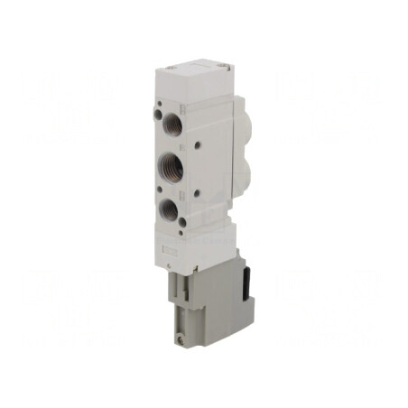 Ventil electromagnetic monostabil aluminiu IP65 1,5-7bar 5/2 | Electronic-mag.ro | Componente Electronice