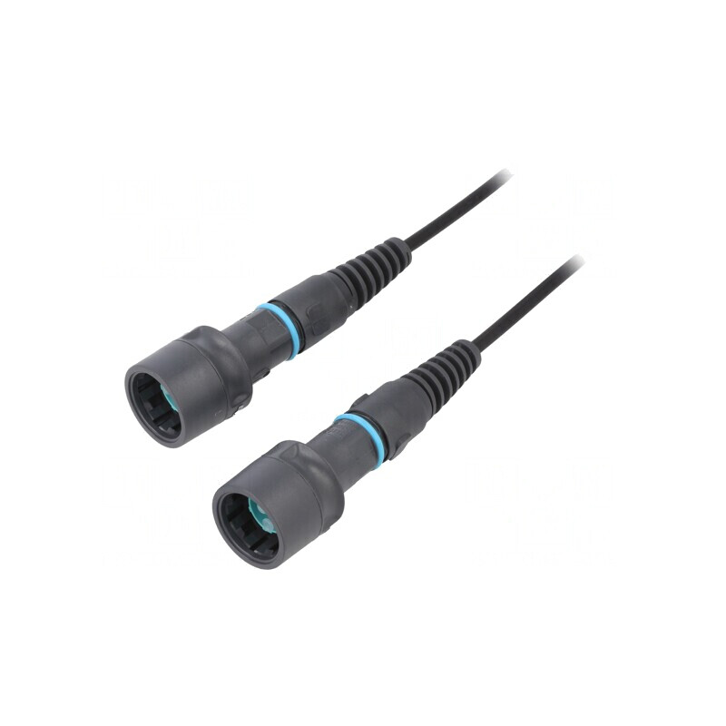 Patch Cord Fibră Optică Duplex Multimod Tip Baionetă | Electronic-mag.ro | Componente Electronice