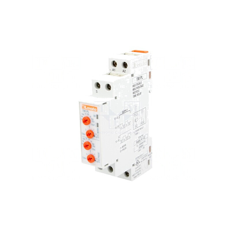 Timer Programabil 10-100 Zile SPDT 250VAC/8A 12-240V AC/DC | Electronic-mag.ro | Componente Electronice