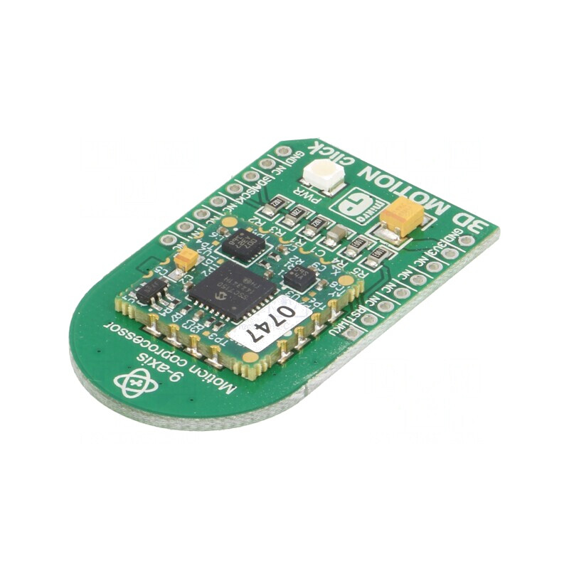 3D Motion Click - Accelerometru, Magnetometru, Giroscop I2C 3.3V | Electronic-mag.ro | Componente Electronice