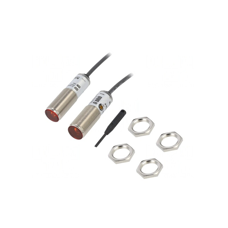 Senzor Fotoelectric 20m PNP DARK/LIGHT-ON 100mA BRQM20M-TDTA-P | Electronic-mag.ro | Componente Electronice