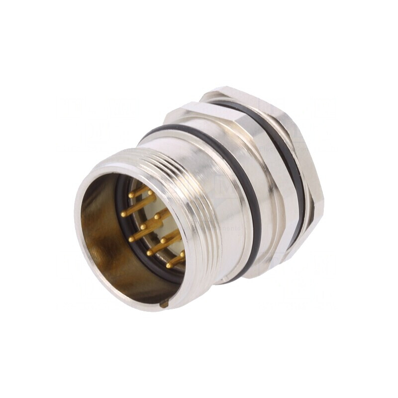 Conector M23 12P IP67 Aurit Drept | Electronic-mag.ro | Componente Electronice