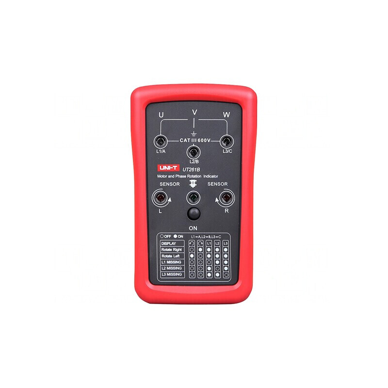 Tester Succesiune Faze LED 90-600VAC 15-400Hz IP40 UT261B | Electronic-mag.ro | Componente Electronice
