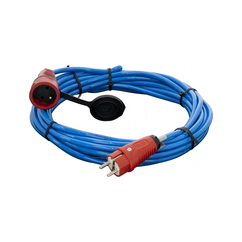 Prelungitor alimentare 10m albastru 16A 3x1,5mm2 | Electronic-mag.ro | Componente Electronice