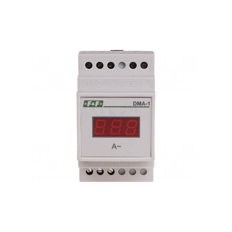 Ampermetru digital pentru montare 0-20A LED DMA-1 | Electronic-mag.ro | Componente Electronice