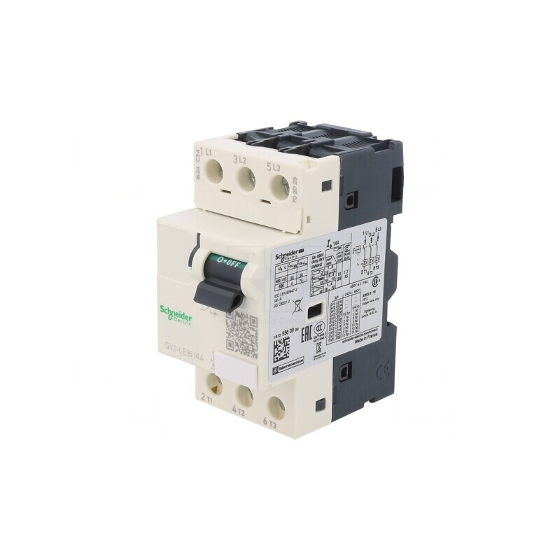 Întrerupător Motor 5.5kW 230-690V pentru Șină DIN IP20 | Electronic-mag.ro | Componente Electronice