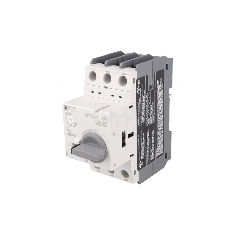 Întrerupător Motor 3,7/4kW pentru Șină DIN 230-690V | Electronic-mag.ro | Componente Electronice