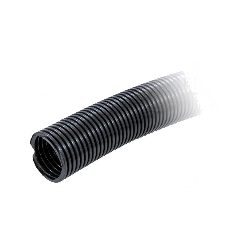 Tub de protecție poliamidă neagră 56mm, 30m | Electronic-mag.ro | Componente Electronice