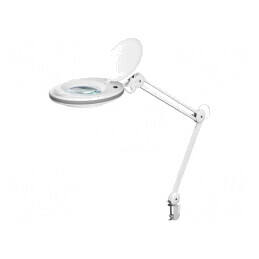 Lupă de masă cu LED 8W Ø127mm 6500K | Electronic-mag.ro | Componente Electronice