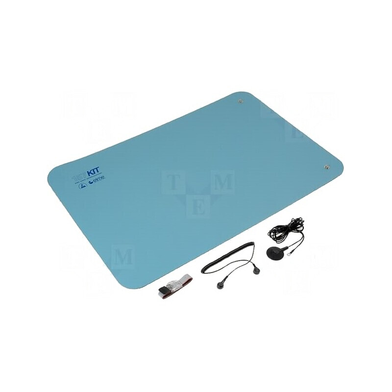 Kit de Protecție Antistatică pentru Masă ESD 0.9m x 0.6m Albastru | Electronic-mag.ro | Componente Electronice