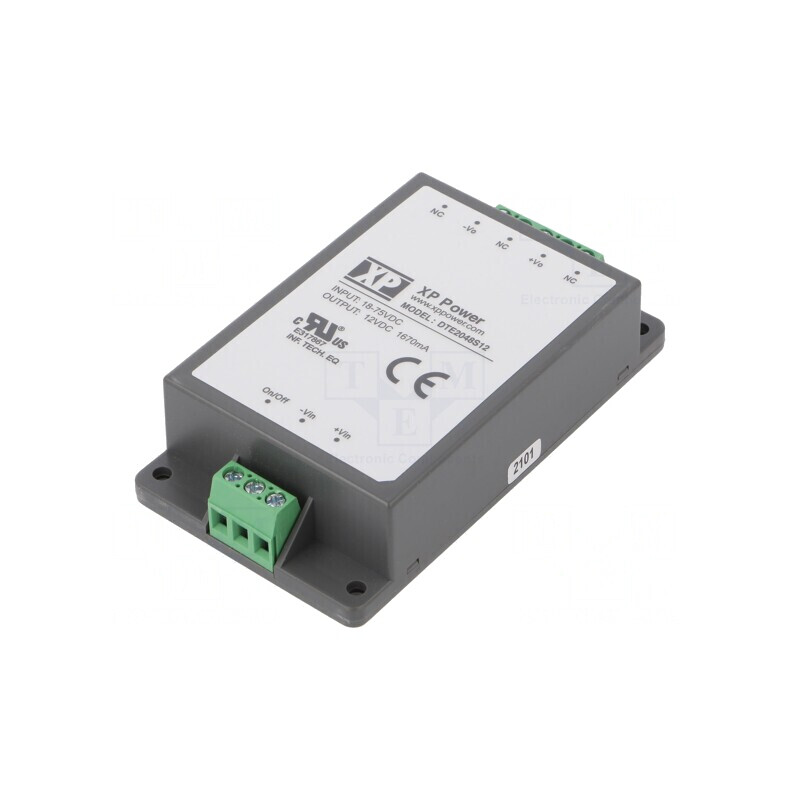 Convertor DC/DC 20W 18-75V la 12V 1.67A | Electronic-mag.ro | Componente Electronice