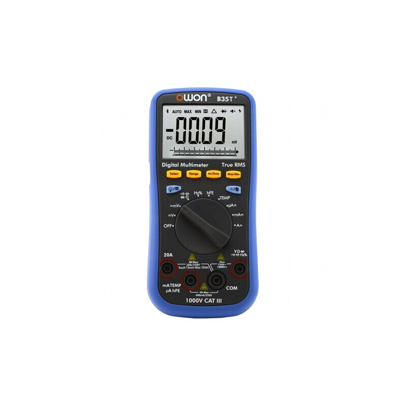Multimetru Digital Bluetooth True RMS B35T LCD | Electronic-mag.ro | Componente Electronice