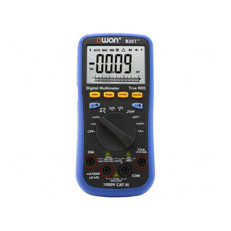 Multimetru Digital Bluetooth True RMS B35T LCD | Electronic-mag.ro | Componente Electronice