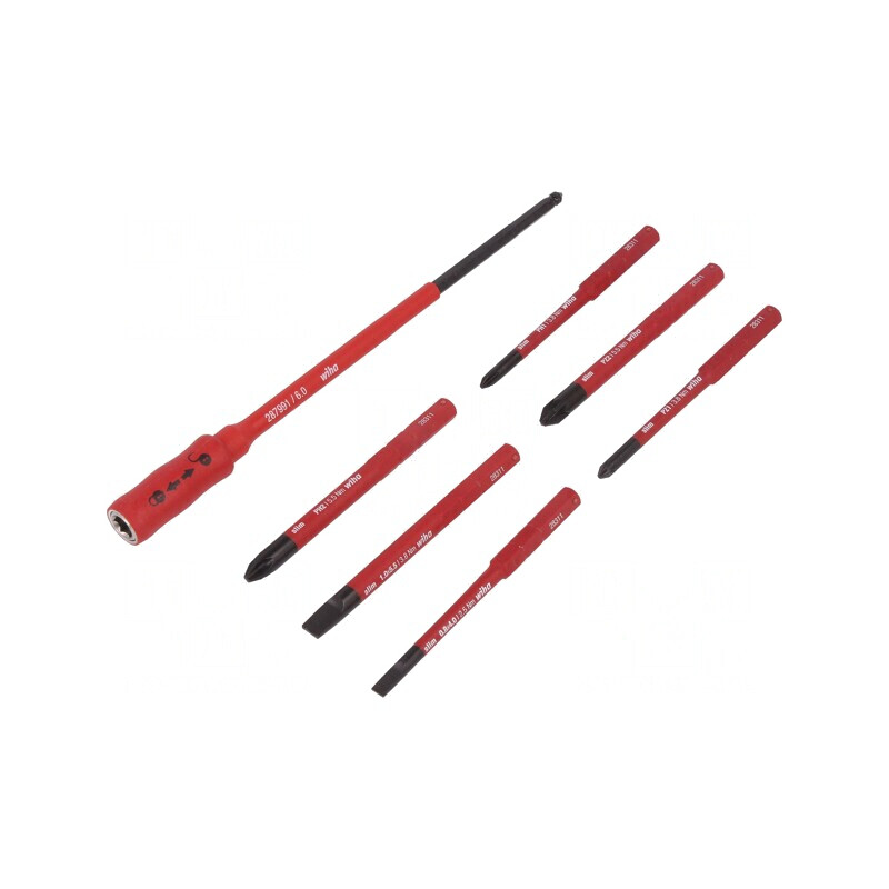 Kit Capete de Șurubelniță Izolată 6 Buc. | Electronic-mag.ro | Componente Electronice