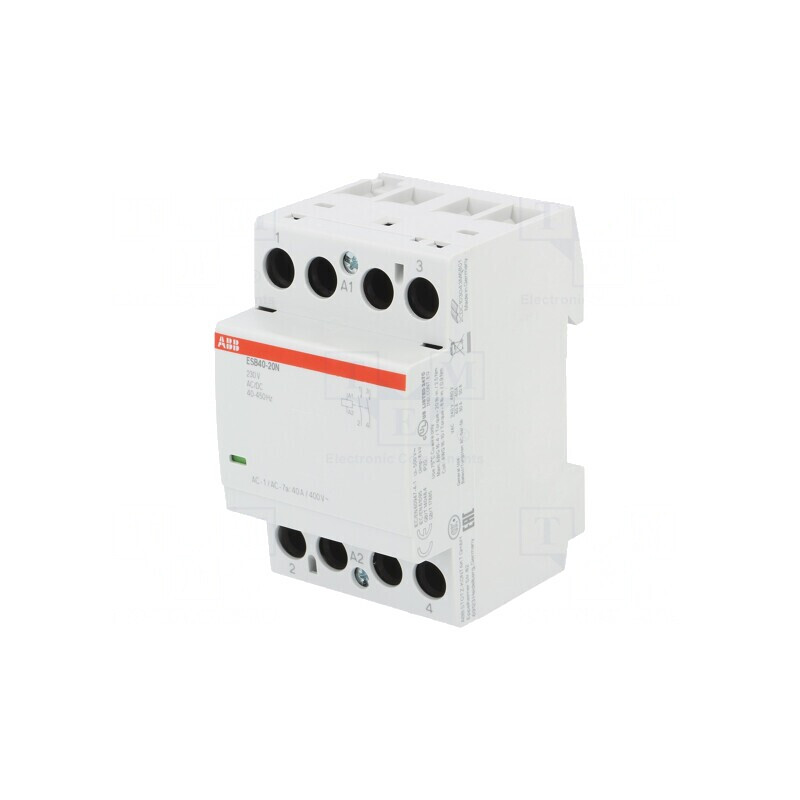 Contactor 2P 40A 230V NO x2 | Electronic-mag.ro | Componente Electronice