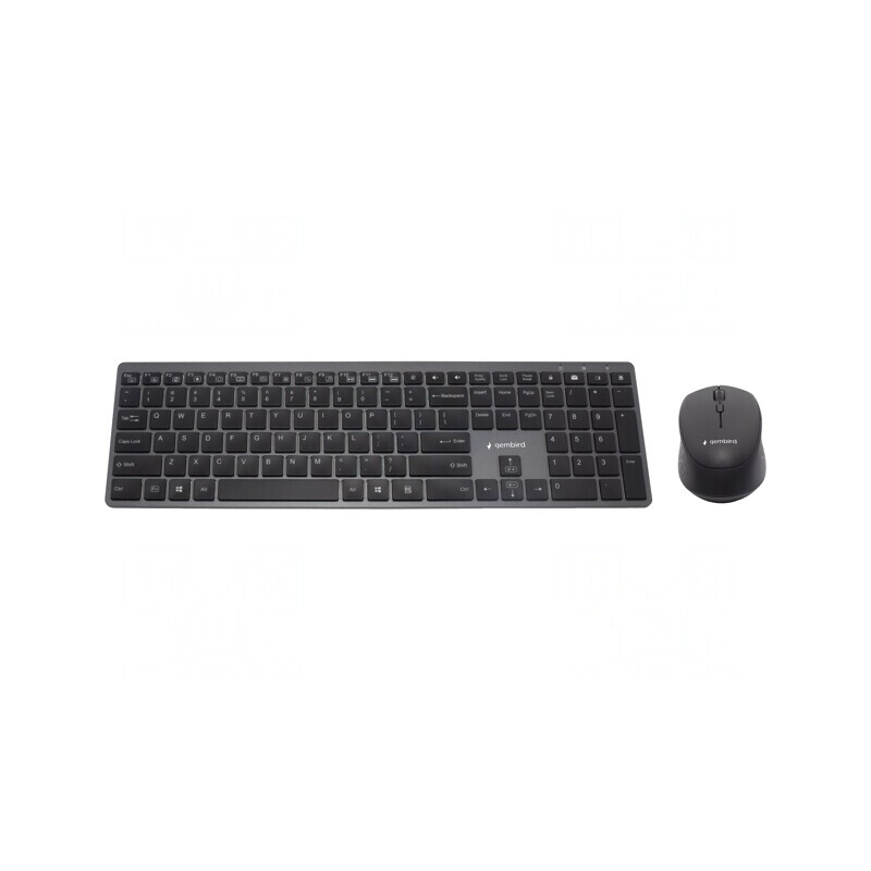 Kit de birou wireless negru USB-C PT 10m 3200mAh | Electronic-mag.ro | Componente Electronice