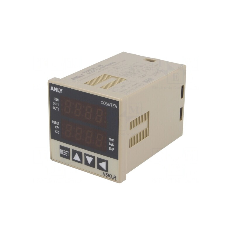 Contor Electronic LED cu Impulsuri 9999 SPST 250VAC/5A | Electronic-mag.ro | Componente Electronice