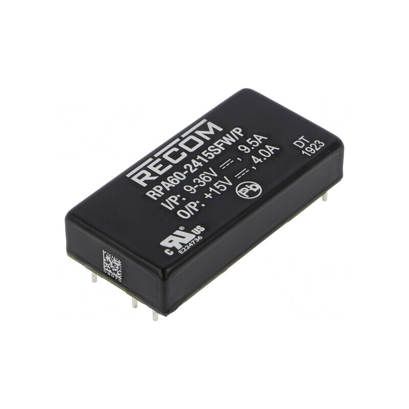 Convertor DC/DC 60W 9-36V la 15V 4A | Electronic-mag.ro | Componente Electronice