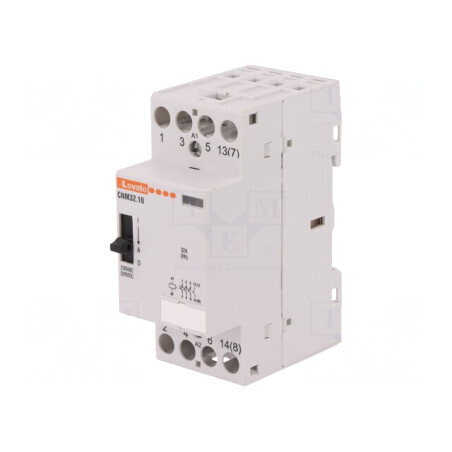 Contactor 4 Polari 32A 220-230V AC/DC | Electronic-mag.ro | Componente Electronice