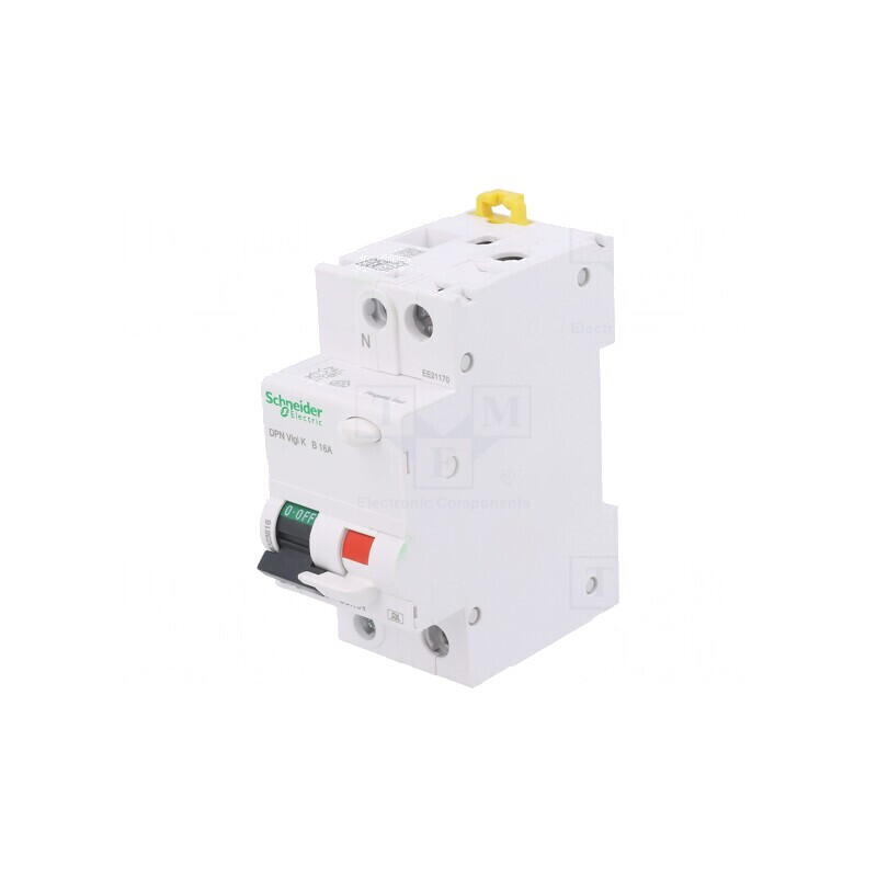 Întrerupător RCBO 16A 30mA 1P+N 230/400V | Electronic-mag.ro | Componente Electronice