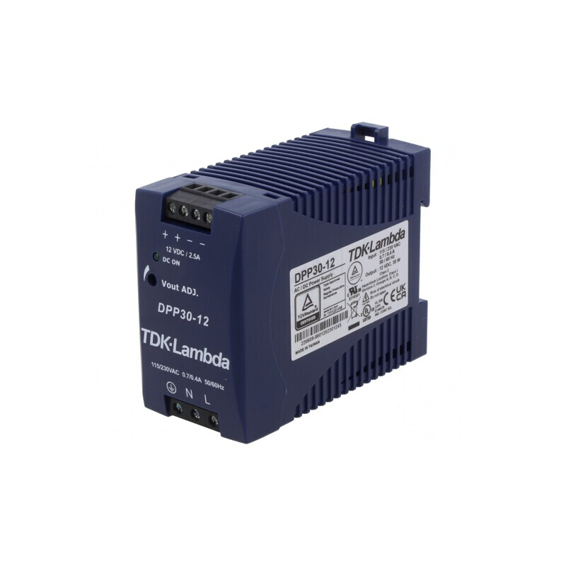 Alimentator Pulsatoriu Șină DIN 30W 12V 2,5A | Electronic-mag.ro | Componente Electronice