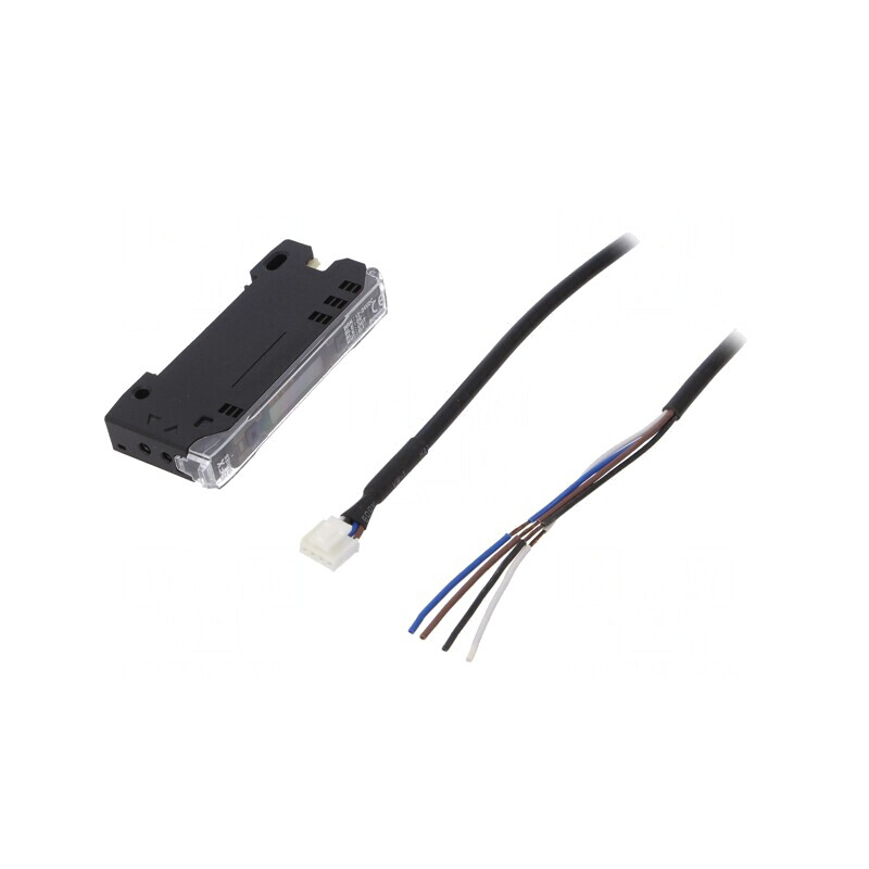 Amplificator fibră optică NPN 12-24VDC IP40 | Electronic-mag.ro | Componente Electronice