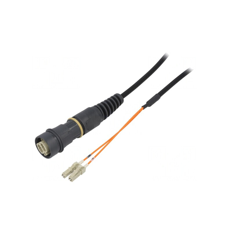 Patch Cord Fibră Duplex Multimod Tip Baionetă PXF6051BAB | Electronic-mag.ro | Componente Electronice