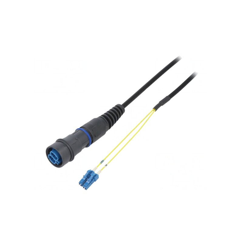 Patch Cord Fibră Optică Duplex Monomod SM Baionetă | Electronic-mag.ro | Componente Electronice