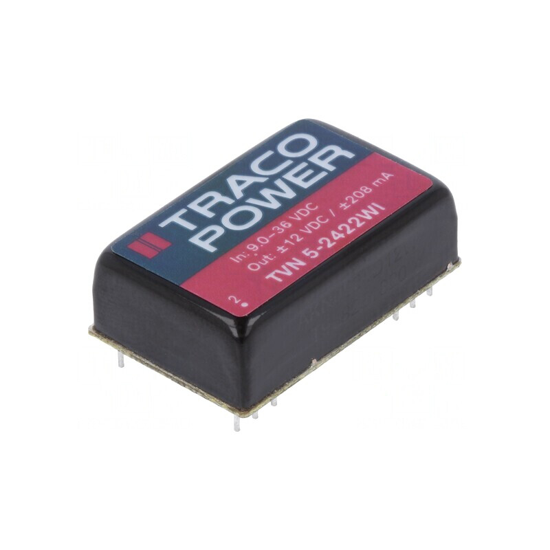 Convertor DC/DC 5W 9-36V la 12V/-12V DIP24 | Electronic-mag.ro | Componente Electronice