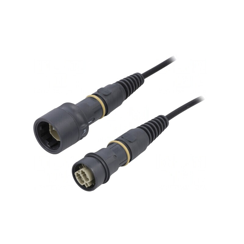 Patch Cord Fibră Optică Duplex Multimod Baionetă | Electronic-mag.ro | Componente Electronice