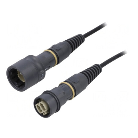 Patch Cord Fibră Optică Duplex Multimod Baionetă | Electronic-mag.ro | Componente Electronice