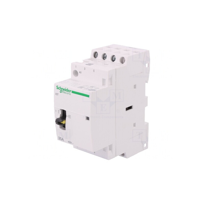 Contactor 3P 25A 220-240V NO IP20 | Electronic-mag.ro | Componente Electronice