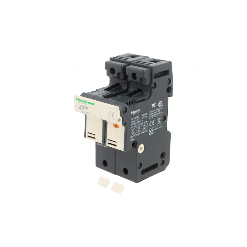 Suport Siguranță Șină DIN 1N DF141NV | Electronic-mag.ro | Componente Electronice
