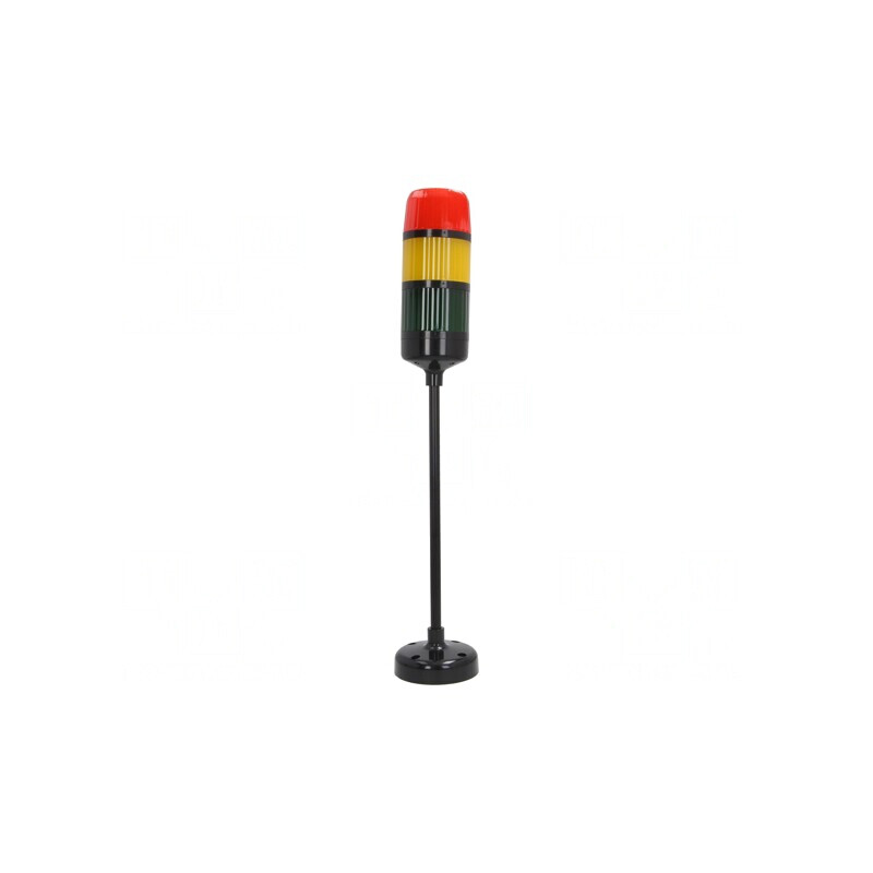 Coloană de semnalizare LED roșu-galben-verde WS-AD/3 | Electronic-mag.ro | Componente Electronice
